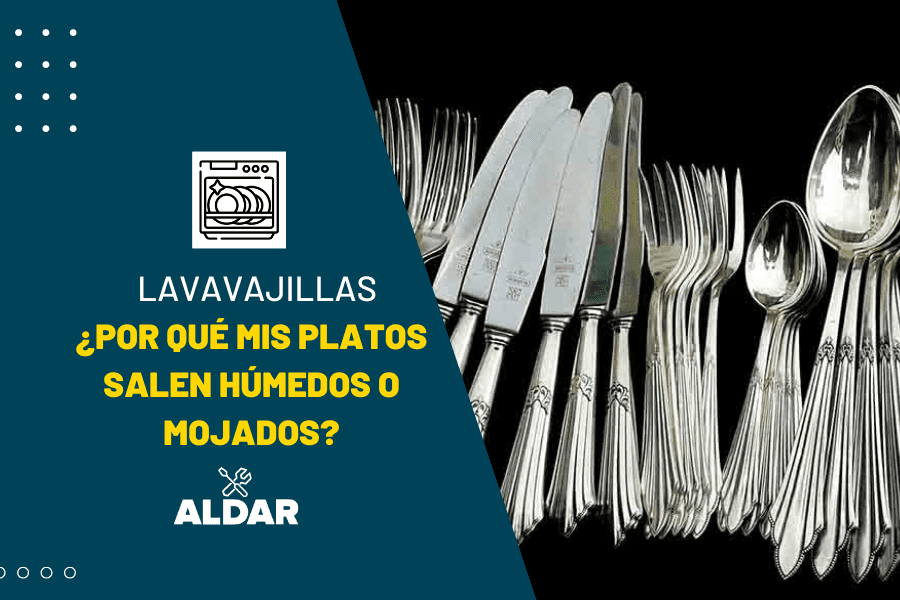 lavavajillas. ¿Por qué mis platos salen humedos o mojados?