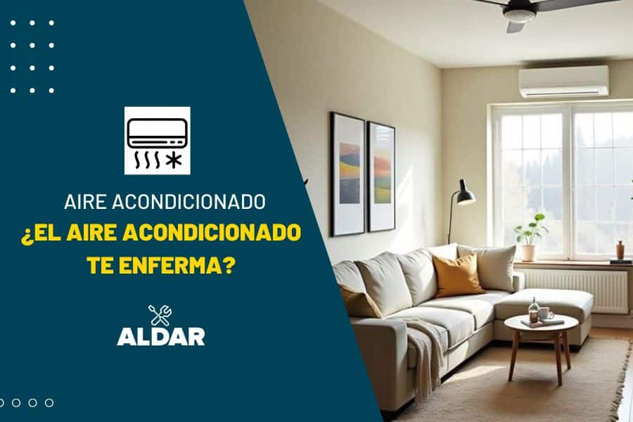 ¿el aire acondicionado te enferma?