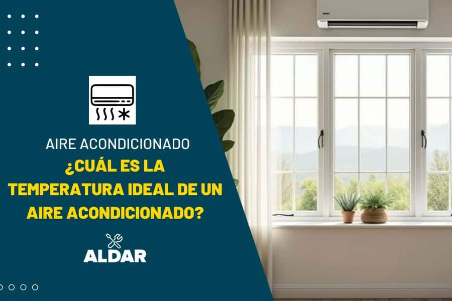 ¿cuál es la temperatura ideal de un aire acondicionado?
