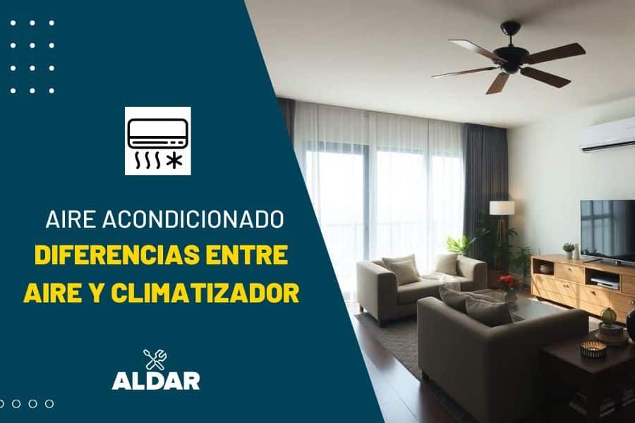 Diferencia entre aire acondicionado y climatizador